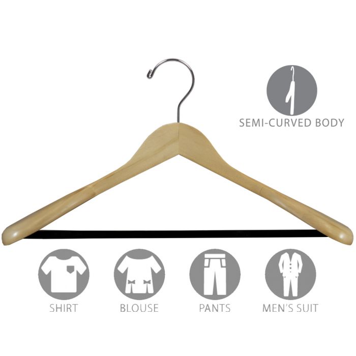 Wooden Hangers, Plastic Clothing Hangers, & Commercial Hangers