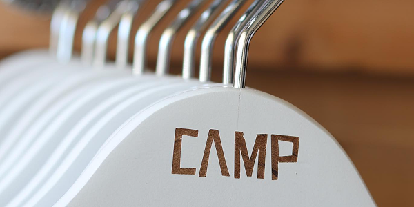 Custom hanger logo example