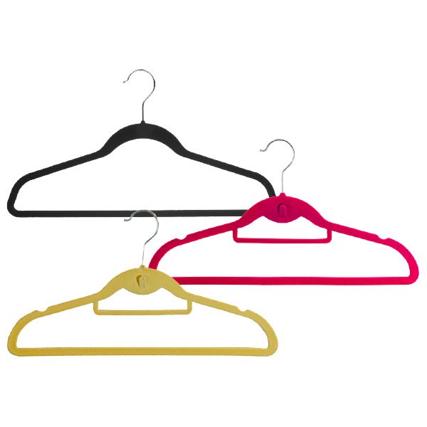 wholesale velvet hangers cheap plastic pink